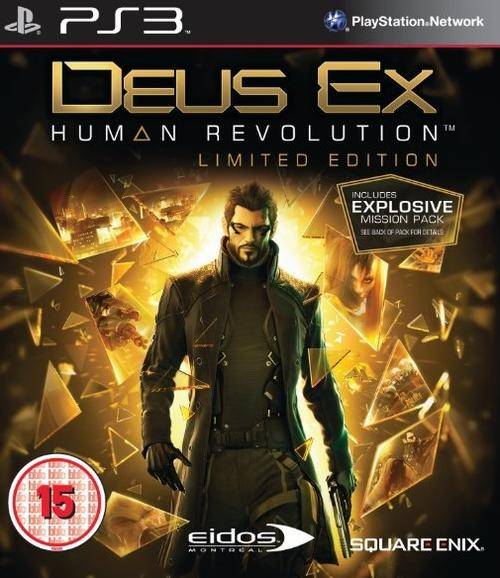 PS3 - DEUS EX - LIMITED EDITION (AS NEW) - SEE INSIDE