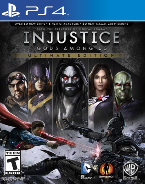 PS4 - INJUSTICE GODS AMONG US ULTIMATE EDITION