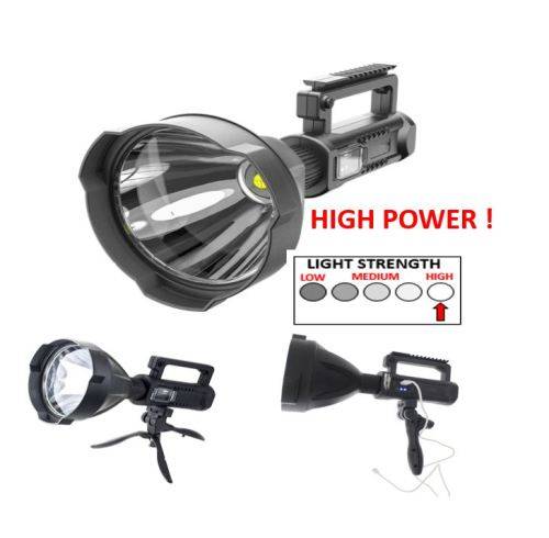 Hand-Held High-Power CREE LED Rechargeable Spotlight - Small