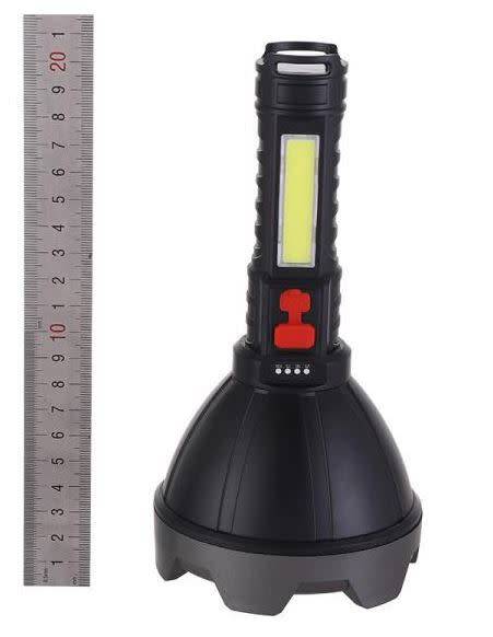 ZJ-04 USB Rechargeable Glare Flashlight - Bright - Narrow Beam for distance