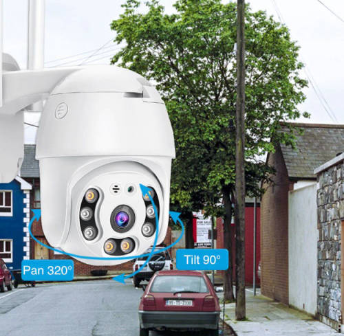 WiFi Camera PTZ | Smart WiFi Camera | IP PTZ CCTV Camera | Remote Viewing