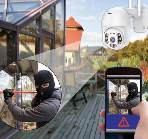 WiFi Camera PTZ | Smart WiFi Camera | IP PTZ CCTV Camera | Remote Viewing