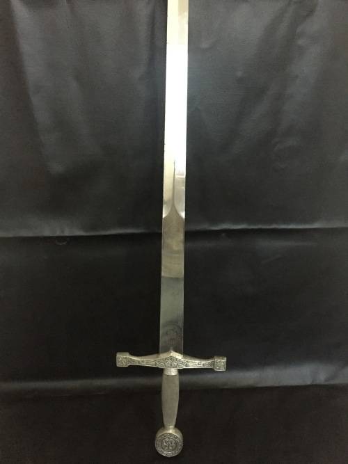 Large detailed King Arthur Excalibur sword made in Spain!!!!!!!!