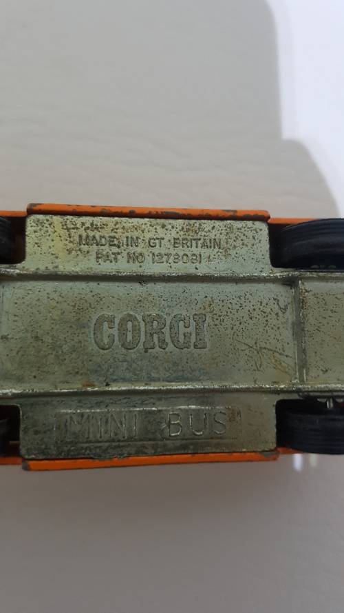 Corgi Mini Bus made in Great britain!!!