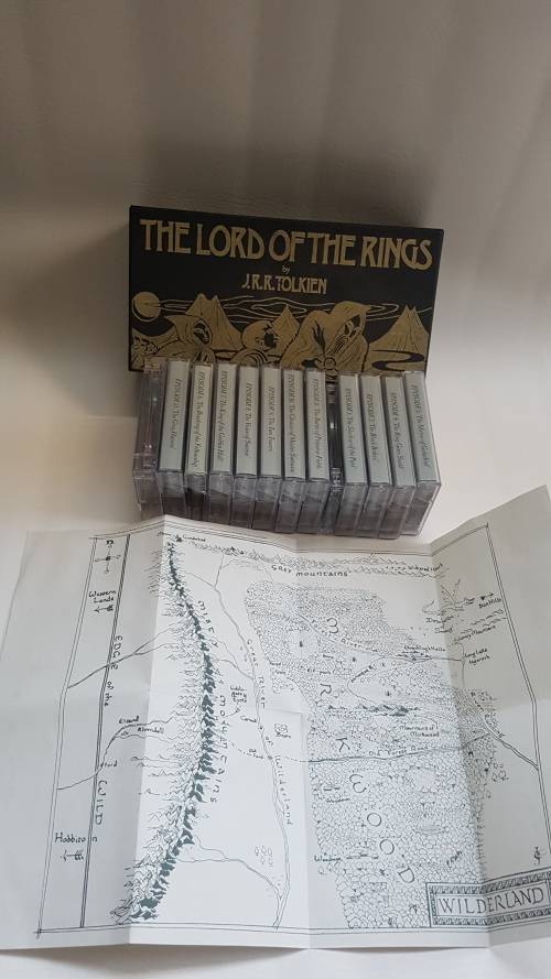 The lord of the rings by J.R.R Tolkien cassettes!!!!!!