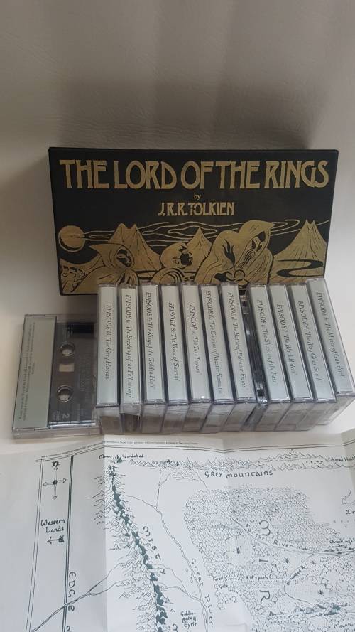 The lord of the rings by J.R.R Tolkien cassettes!!!!!!