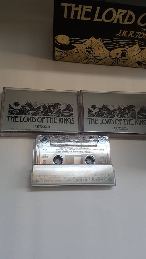 The lord of the rings by J.R.R Tolkien cassettes!!!!!!