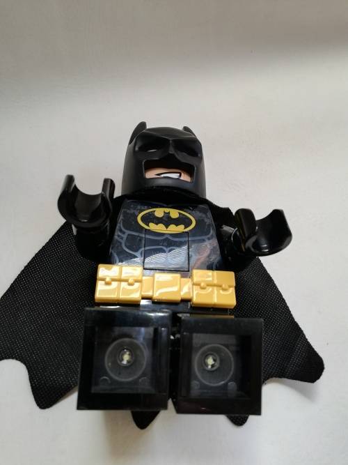 Large Lego Batman Figure and light working 23cm Tall !!!