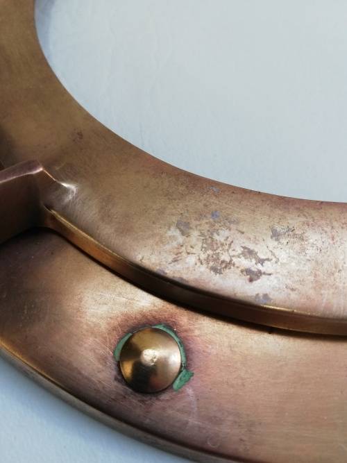 Brass display piece thin but brass!!!!