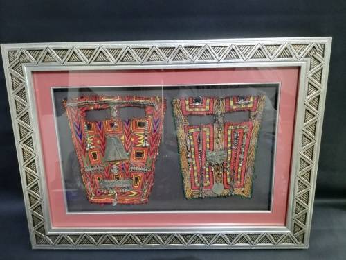 Large Beatifull framed African art!!!!