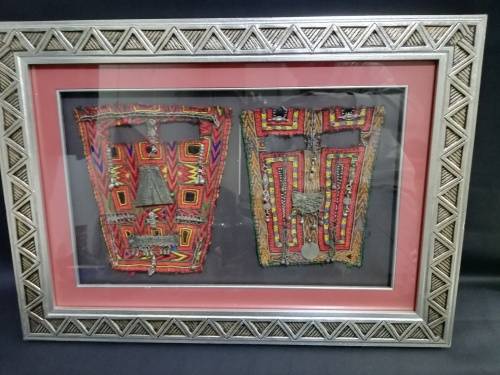 Large Beatifull framed African art!!!!