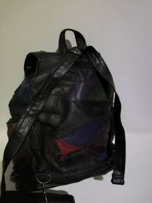 Super cool leather backpack!!!