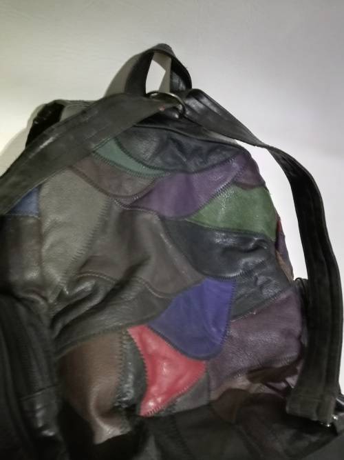 Super cool leather backpack!!!