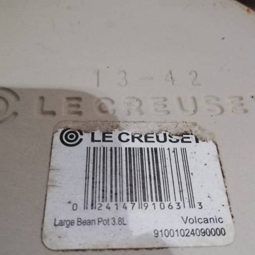 Le Creuset Large Been pot 3.8L handle broke!!!