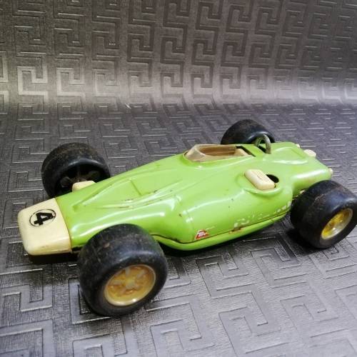 Vintage large buddy L F1 car tin toy!!!!!