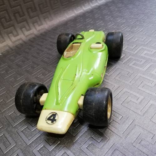Vintage large buddy L F1 car tin toy!!!!!