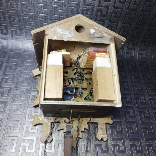 Original West Germany Cuckoo Clock not tested!!!!