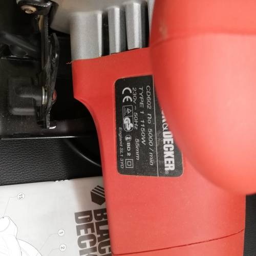 Barely used Black and Decker circular saw 100% working condition!!!!