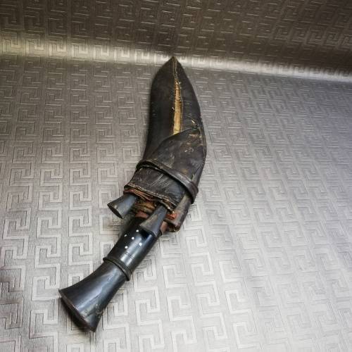 Large vintage rare knife in leather case!!!!