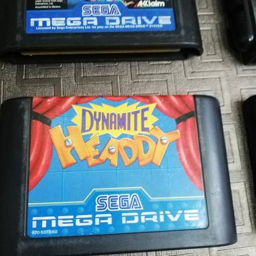 Vintage Sega mega drive games bid for all please note not tested!!!!