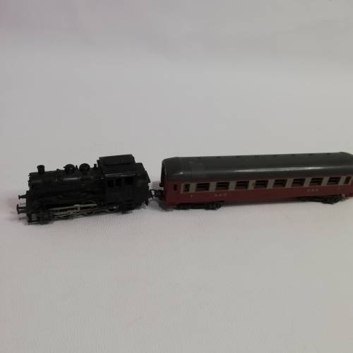 Heavy train locomotive made in Germany and sar coach bid for both!!!!
