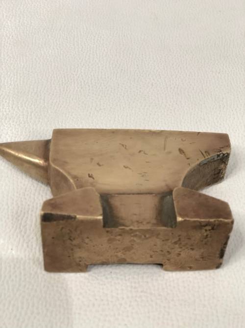 Solid BRASS ANVIL 10cm in length!!!!