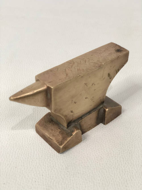 Solid BRASS ANVIL 10cm in length!!!!
