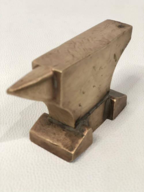 Solid BRASS ANVIL 10cm in length!!!!