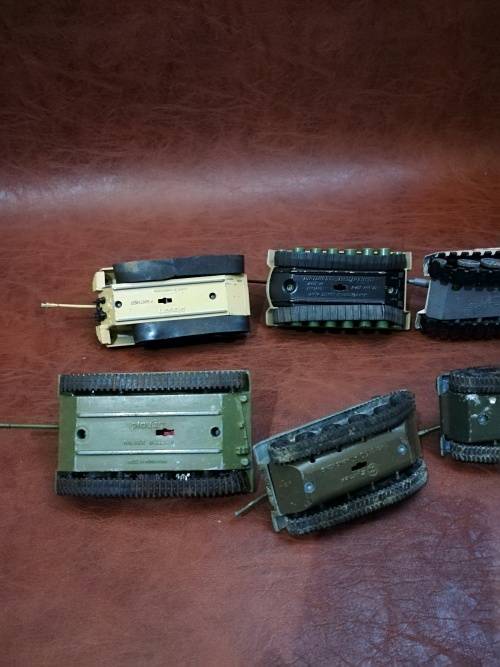 Vintage die cast military tanks bid for all!!