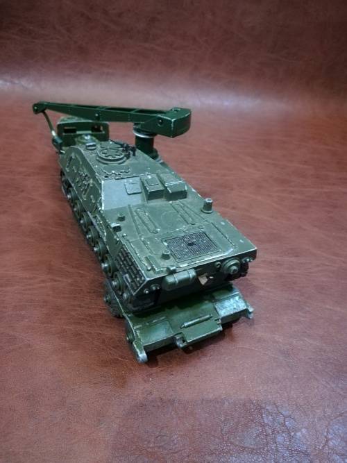 VINTAGE DINKY TOYS TRUCK TANK TRAILER AND TANK BID FOR ALL!!