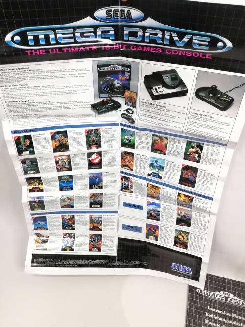 SUPER RARE SEGA MEGA DRIVE 1 WITH BOX AND SONIC GAME TESTED WORKING 100%!!!!!