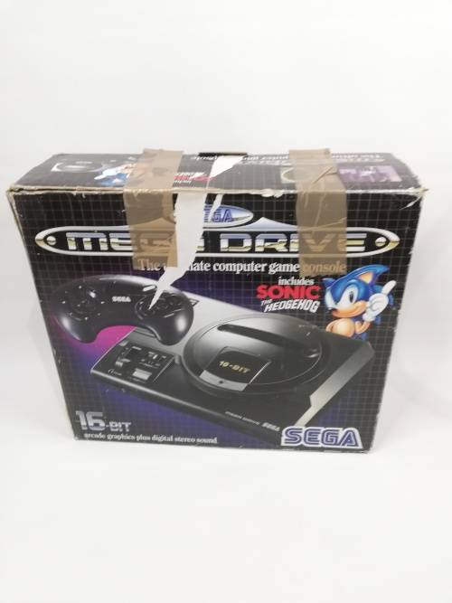 SUPER RARE SEGA MEGA DRIVE 1 WITH BOX AND SONIC GAME TESTED WORKING 100%!!!!!