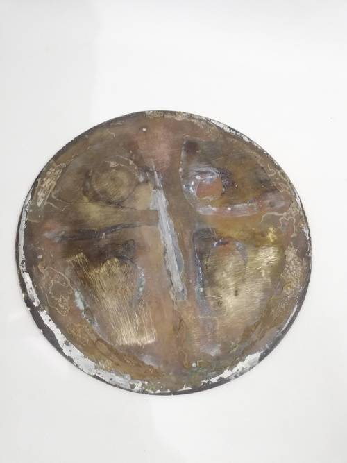 Rare vintage Solid  brass Sundial!!!!