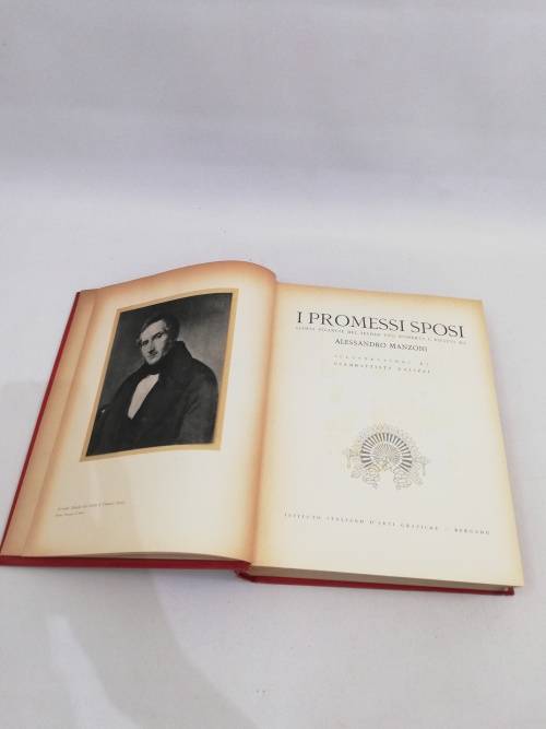 Large Alessandro Manzoni I PROMESSI SPOSI book!!!!