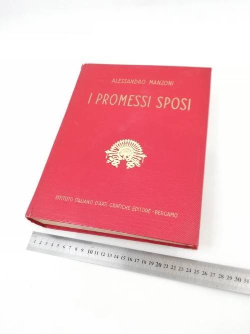 Large Alessandro Manzoni I PROMESSI SPOSI book!!!!