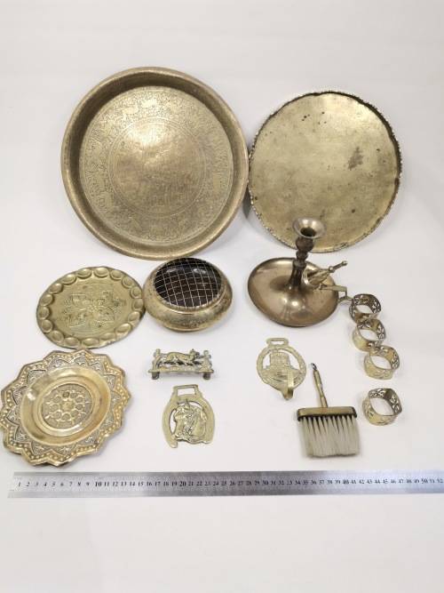Large Collection of brass pieces bod for all!!!!