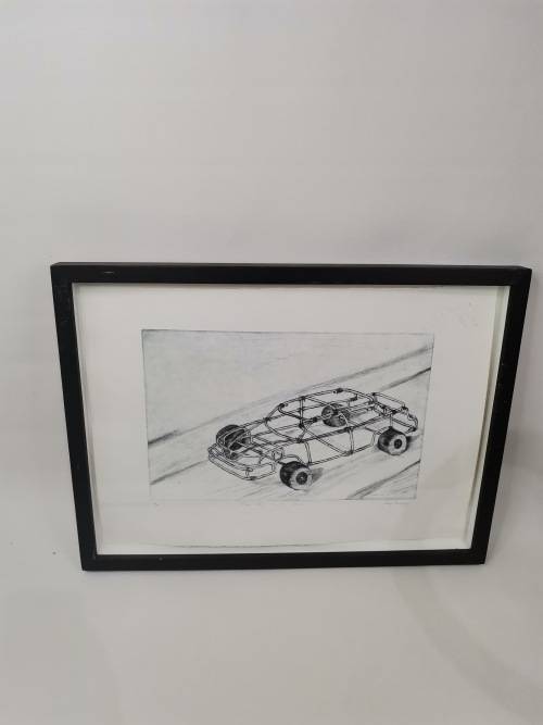 Stunning SHENZO SHABANGU SIGNED PIECE 13/15 EDITION ONE DAY I`LL DRIVE!!