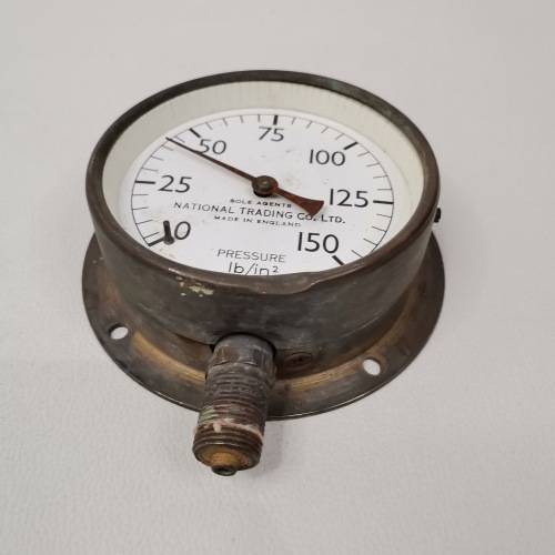 VINTAGE PRESSURE GAUGE MADE IN ENGLAND!!!!