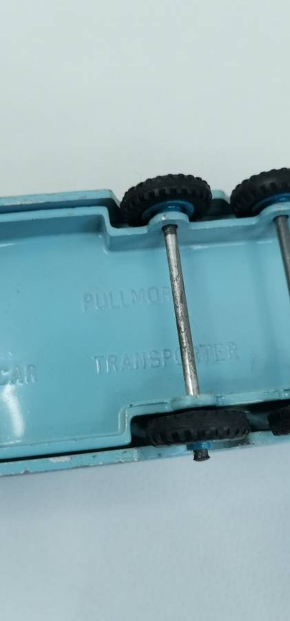 RARE DINKY SUPERTOYS BEDFORD MACCANO TRUCK AND PULLMORE CAR TRANSPORTER!!!
