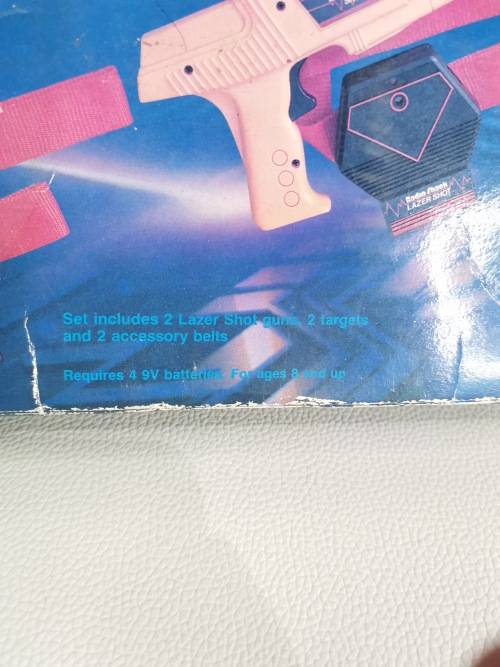 RARE VINTAGE RADIO SHACK Lazer SHOTS COMPLETE WORKING!!!