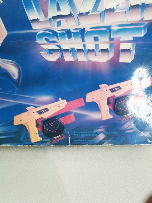 RARE VINTAGE RADIO SHACK Lazer SHOTS COMPLETE WORKING!!!