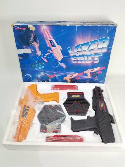 RARE VINTAGE RADIO SHACK Lazer SHOTS COMPLETE WORKING!!!