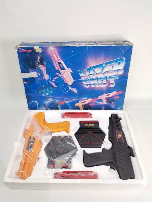 RARE VINTAGE RADIO SHACK Lazer SHOTS COMPLETE WORKING!!!