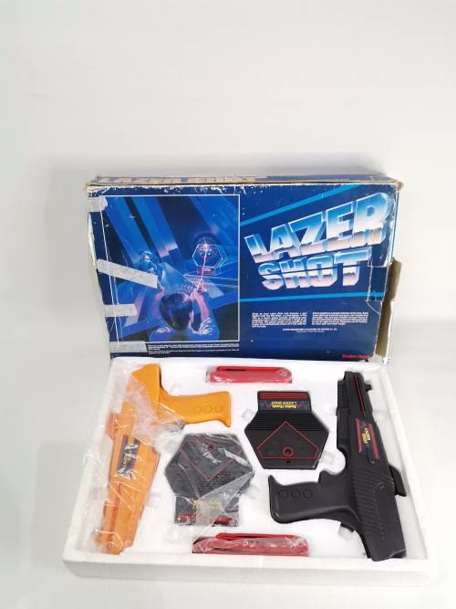 RARE VINTAGE RADIO SHACK Lazer SHOTS COMPLETE WORKING!!!