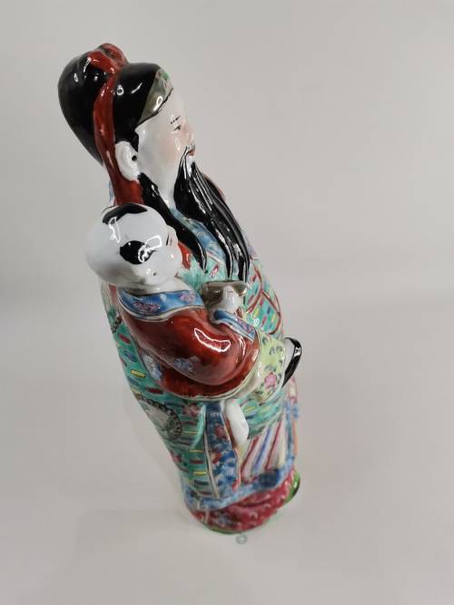 LARGE HIGHLY DETAILED CHINESE 34CM LARGE FIGURE NOT DAMAGED!!!!