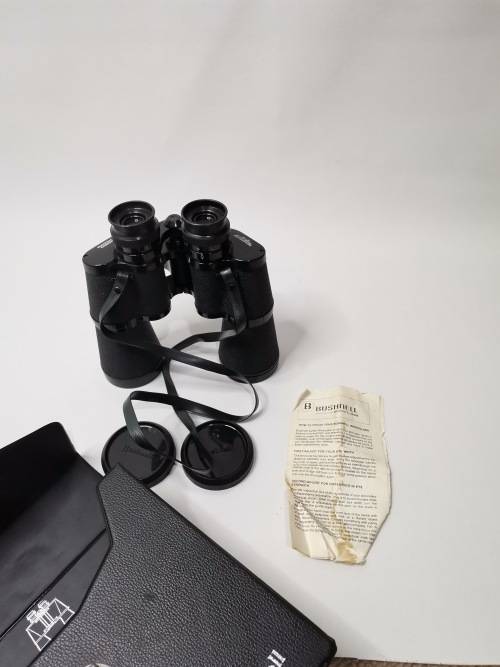 Large BUSHNELL BINOCULARS IN CASE!!!