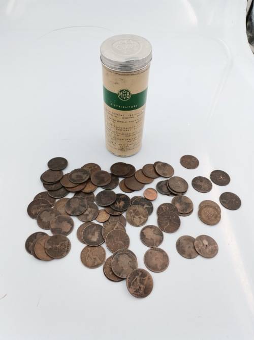Collection of 1 penny`s bid for all!!!