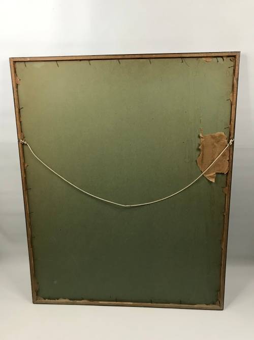 ORIGINAL LARGE Hargreaves Ntukwana SIGNED  PIECE SIZE 78CM X 63CM !!!!