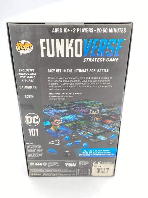 FUNKO VERSE POP CATWOMAN and ROBIN SEALED !!!!