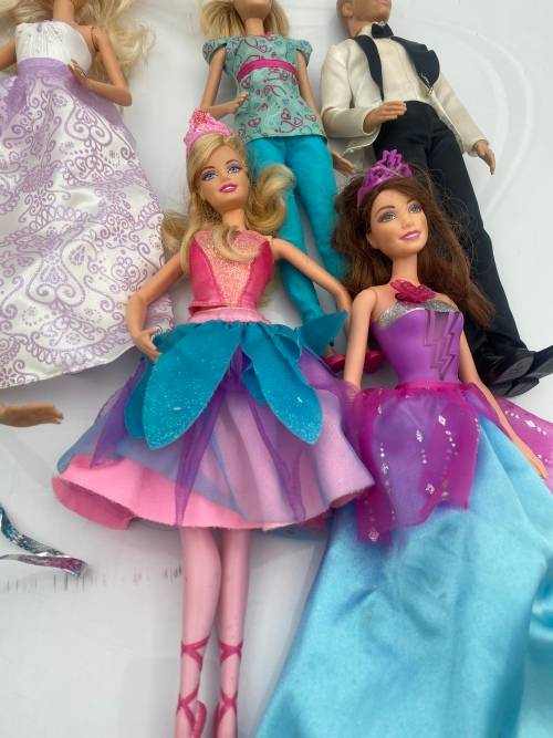 COLLECTION PF BARBIE DOLLS BID FOR ALL !!!!